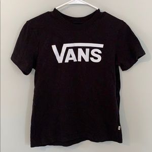 Vans black shirt